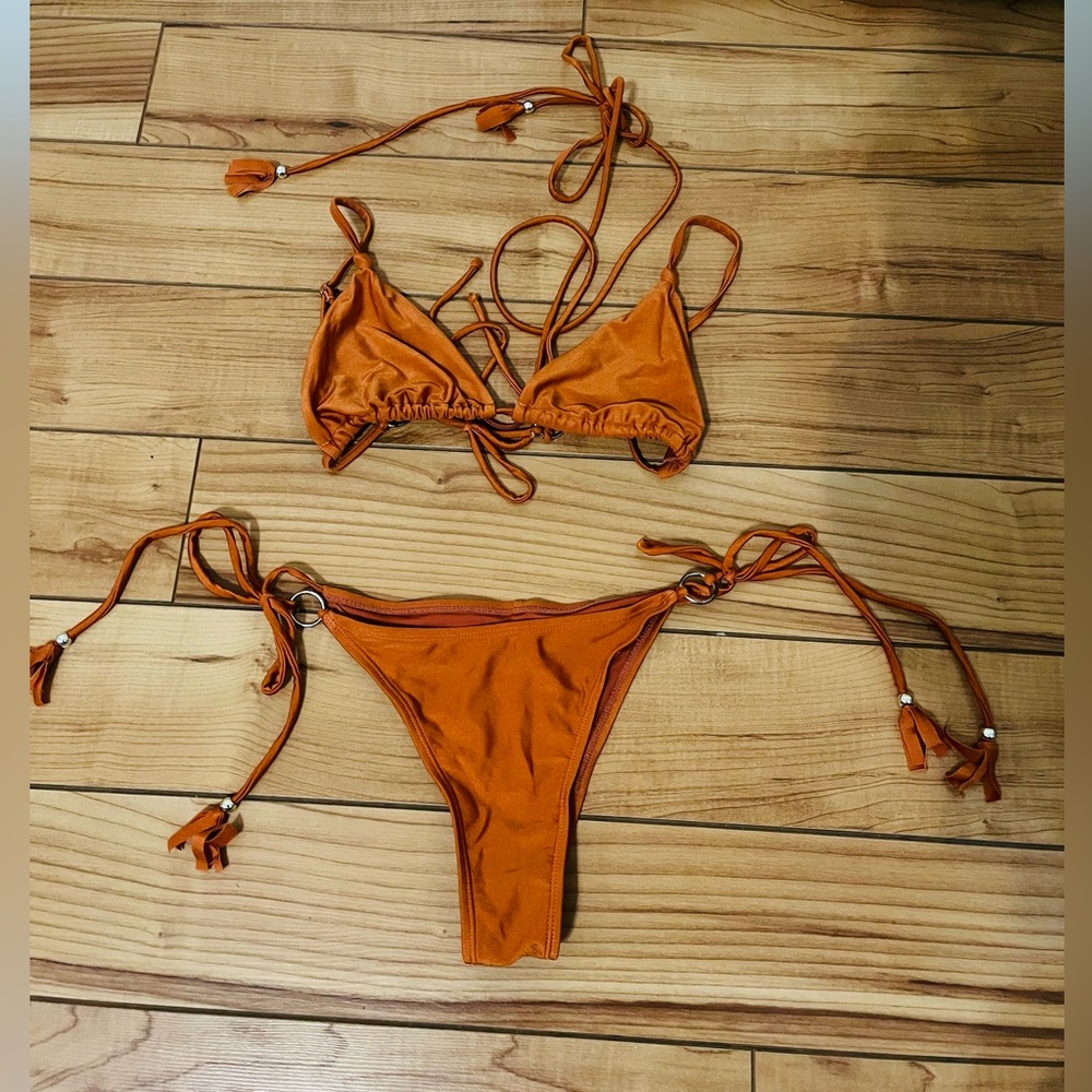 Orange Bikini Set